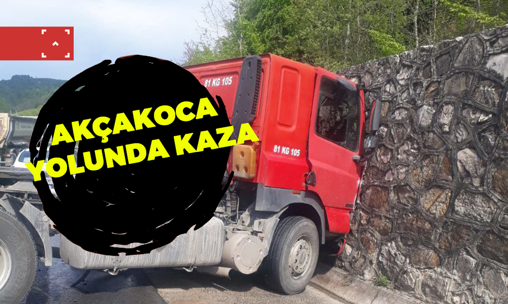AKÇAKOCA YOLUNDA KAZA
