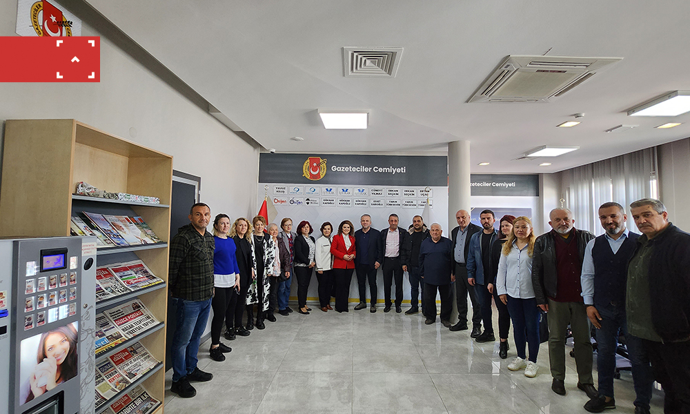 Aslıhan Tüysüz’den Gazeteciler Cemiyeti’ne ziyaret