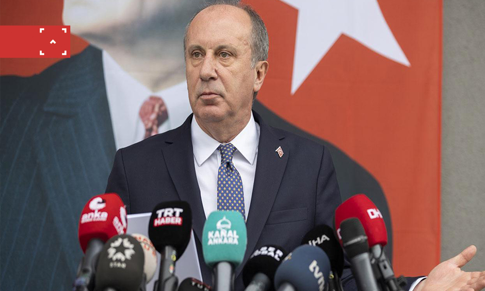 İNCE, CUMHURBAŞKANLIĞI ADAYLIĞINDAN ÇEKİLDİ