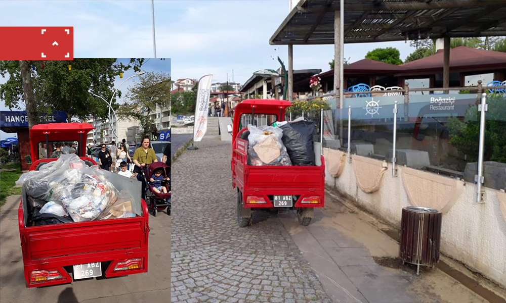 ‘SÜPER PİRE’ ARA SOKAKLARDA ÇÖP TOPLAYACAK
