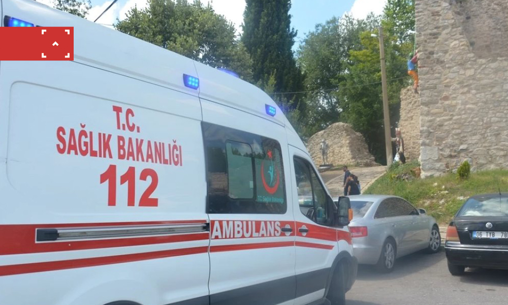DENGESİNİZ KAYBEDEN VATANDAŞ CENEVİZ KALESİNDEN DÜŞTÜ