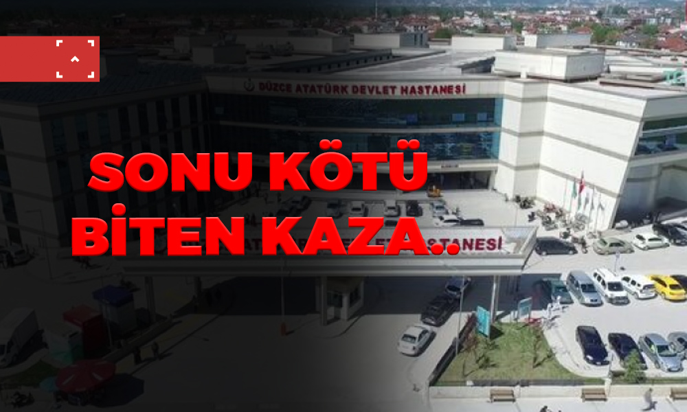 SONU KÖTÜ BİTEN KAZA..