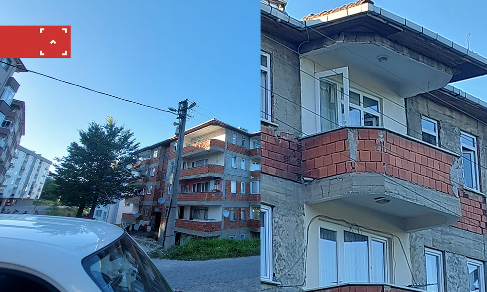 AKÇAKOCALI VATANDAŞ 5. KATTAN DÜŞTÜ, DURUMU AĞIR