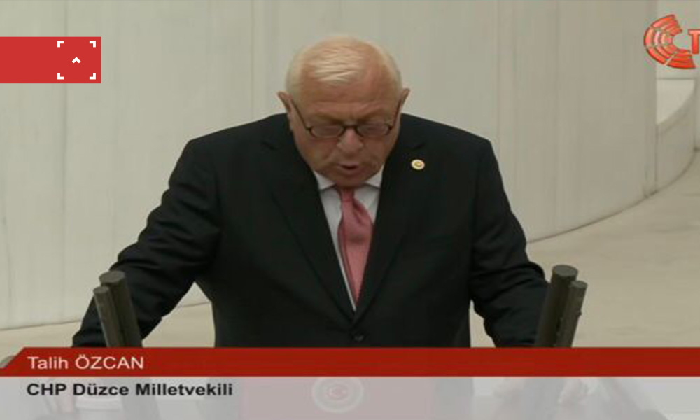 CHP MİLLETVEKİLİ TALİH ÖZCAN, KANSER HASTALARININ SESİ OLDU