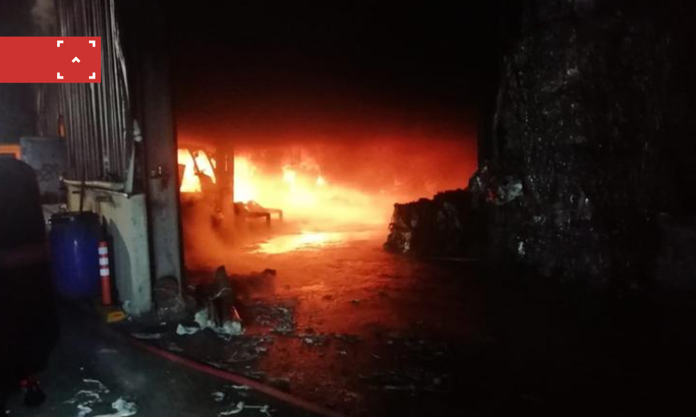 DÜZCE’DE TANK YANDI