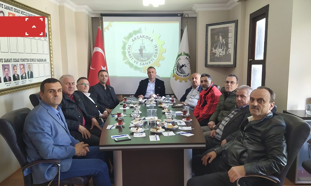 Akçakoca Sivil Toplum Kuruluşları Akçakoca TSO ‘da bir araya geldi.