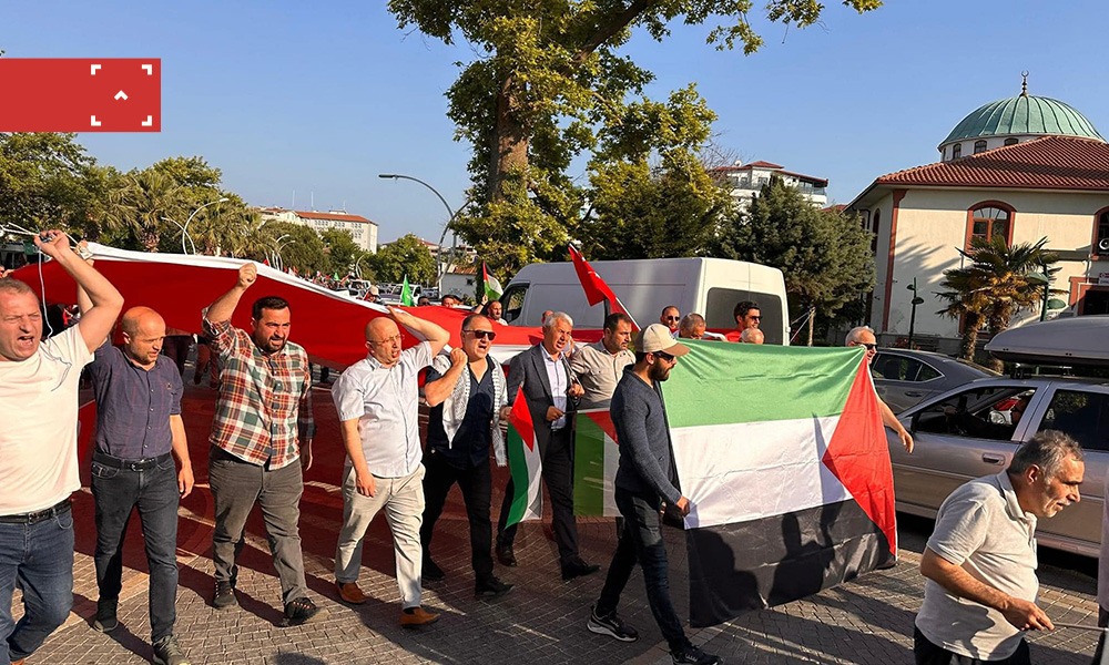Akçakoca zulme sessiz kalmadı!