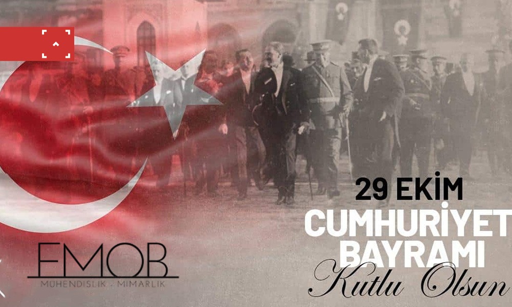 EMOB İnşaat Yönetim Kurulu Başkanı Bayram Yıldız’dan 29 Ekim mesajı