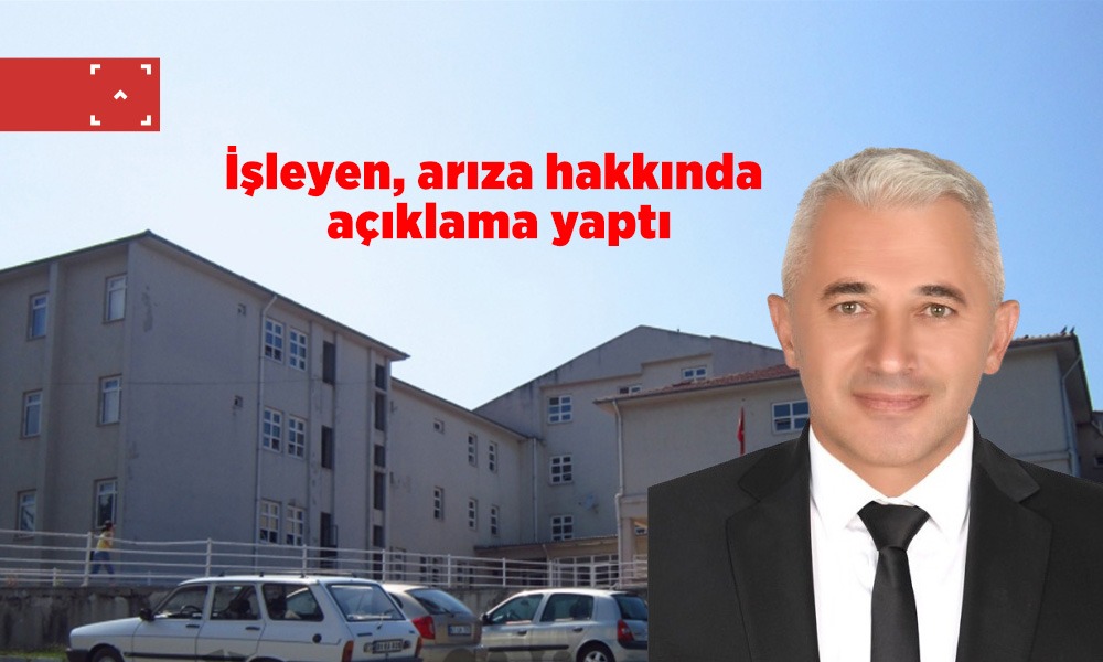 İşleyen’den Akçakoca Devlet Hastanesi arızası ile ilgili açıklama
